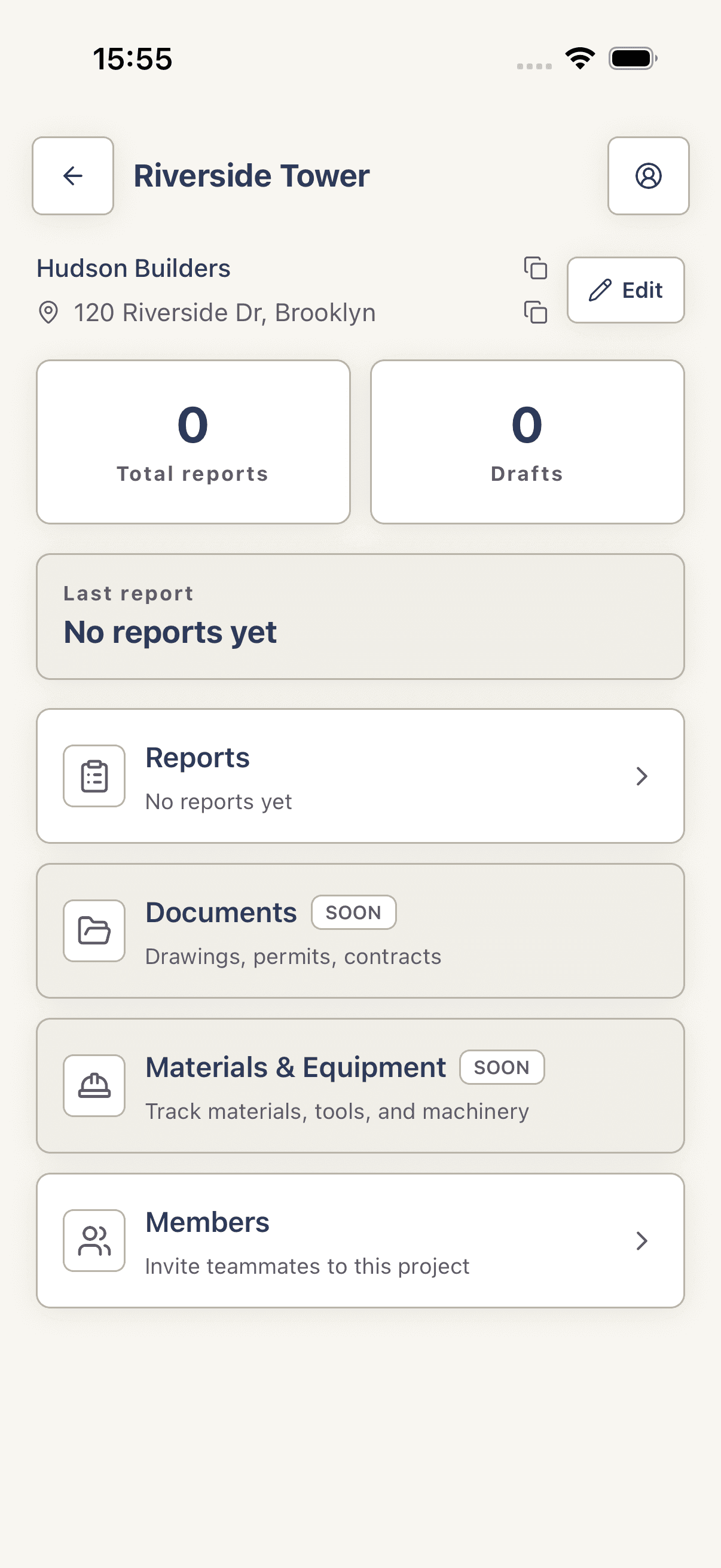 Step 2: Open a project
